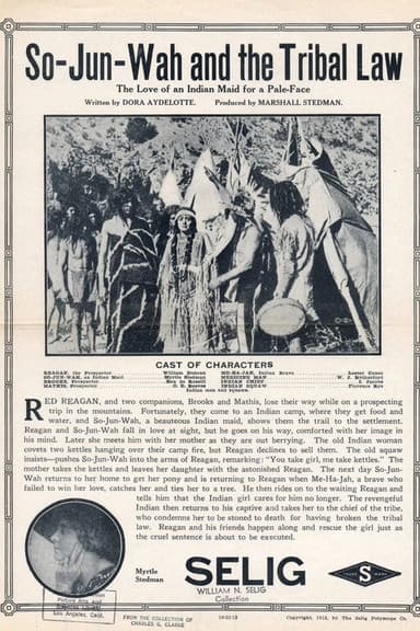 So-Jun-Wah and the Tribal Law poster