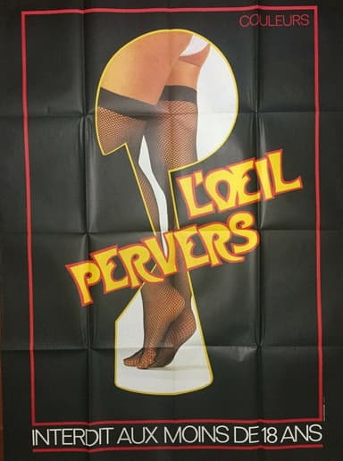 L'oeil pervers poster