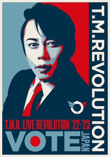 T.M. Revolution - T.M.R. Live Revolution '22-'23 -Vote Japan- poster