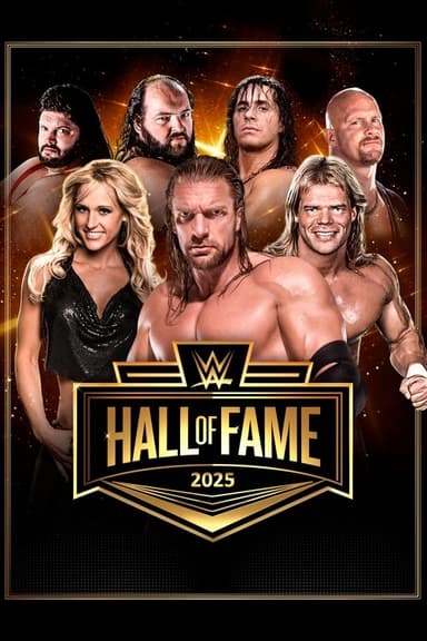 WWE Hall of Fame 2025 poster