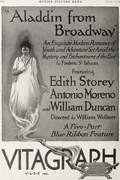 Aladdin from Broadway poster