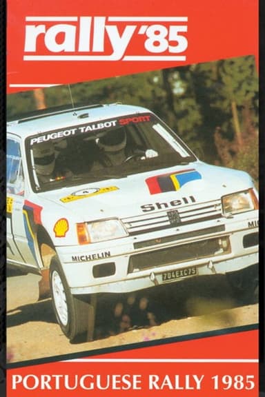 Rally de Portugal 1985 poster
