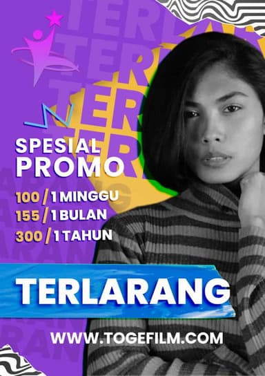 Terlarang poster