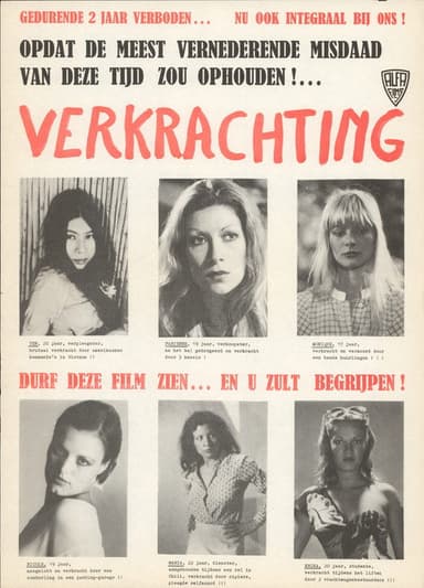 Rape poster