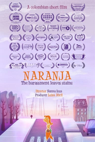 Naranja poster