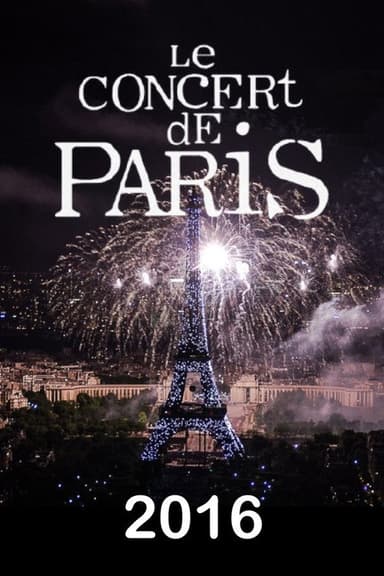 Le concert de Paris 2016 poster