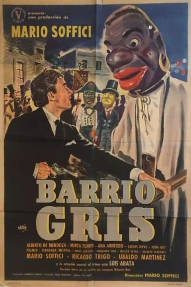 Gray neighborhood poster