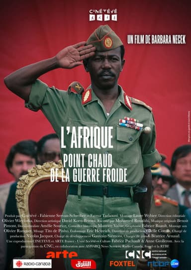 Afrique, point chaud de la guerre froide poster