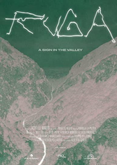 Ruga - A sign in the valley poster