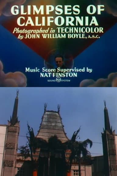 Glimpses of California poster