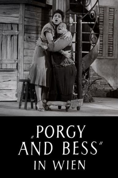 Porgy and Bess in Wien poster