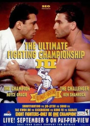 UFC 3: The American Dream poster