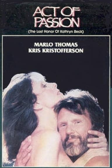 The Lost Honor of Kathryn Beck poster