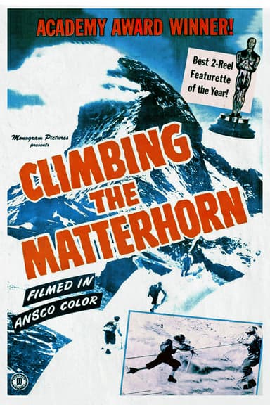 Climbing the Matterhorn poster