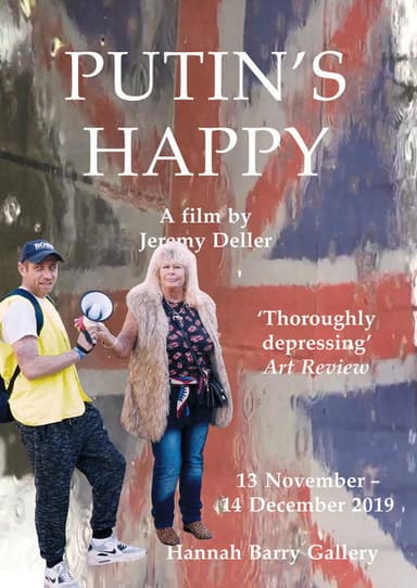 Putin's Happy poster