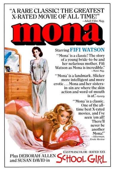 Mona: The Virgin Nymph poster