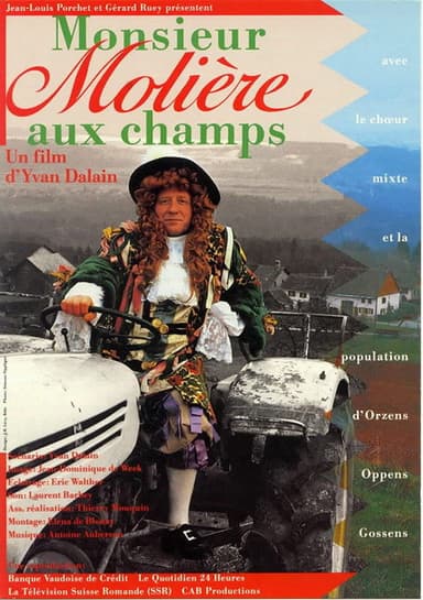 Monsieur Molière aux champs poster