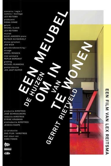 Rietveld Houses: A piece of furniture to live in poster