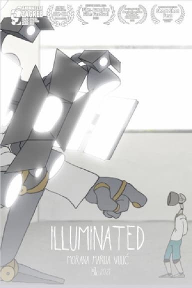 Illuminated poster