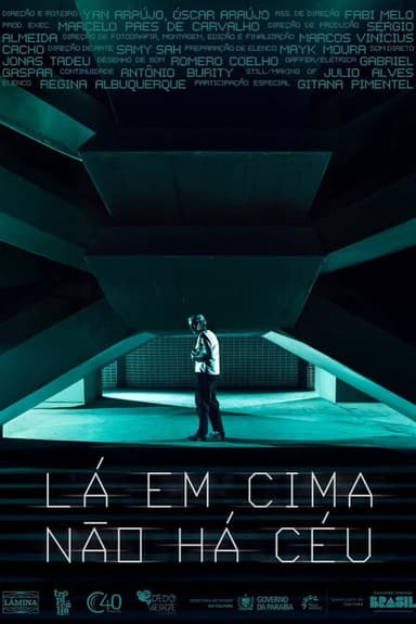 Lá em cima não há céu poster