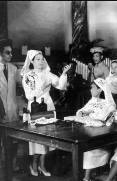 Song Girl White Peony poster