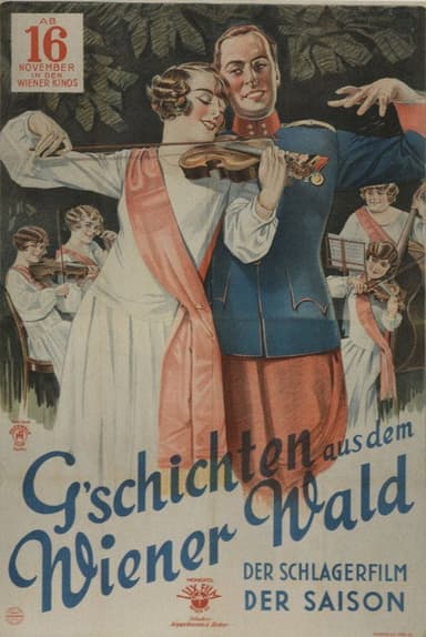 Tales from the Vienna Woods poster