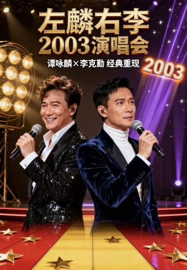 左麟右李演唱会2003 poster