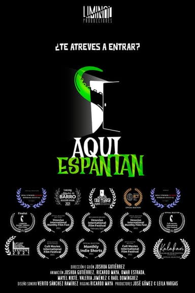 Aquí espantan poster