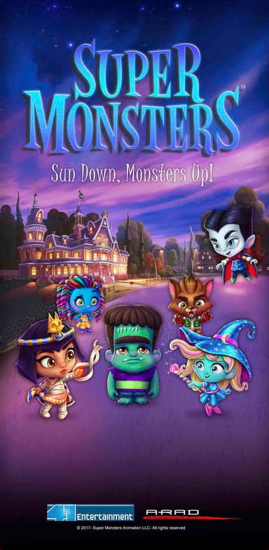 Die Supermonster - Tierisch gute Freunde poster