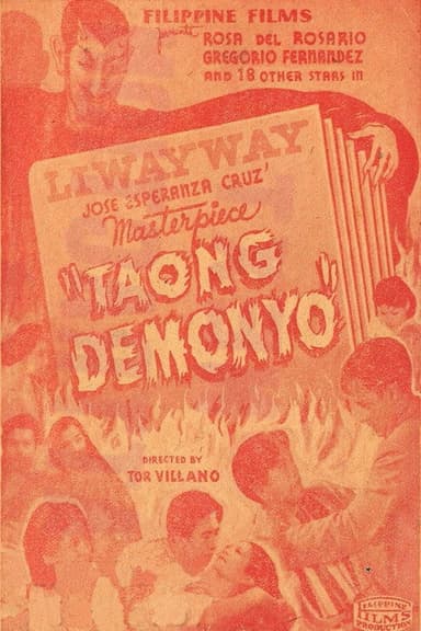 Demon Man poster