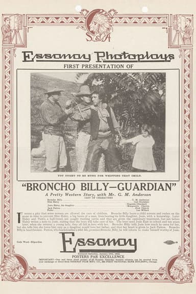 Broncho Billy-Guardian poster