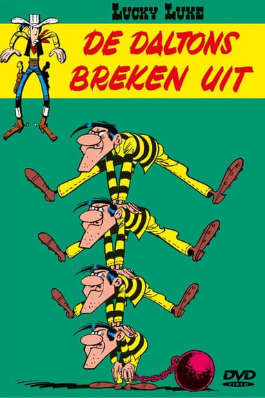 Lucky Luke - De Daltons Breken Uit poster