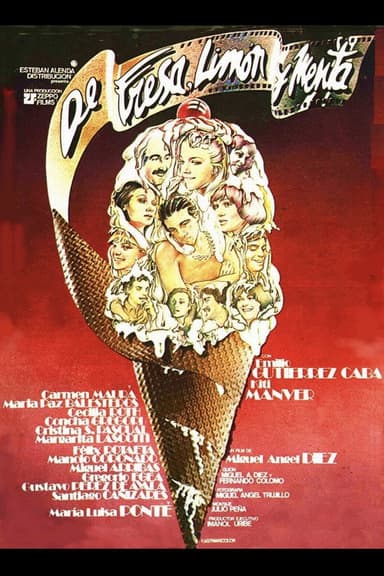 Strawberry, Lemon and Mint poster