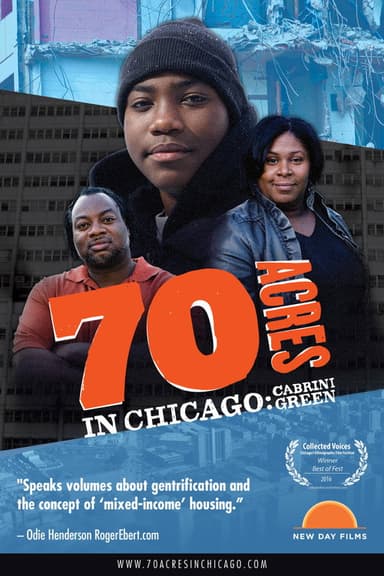 70 Acres in Chicago: Cabrini Green poster