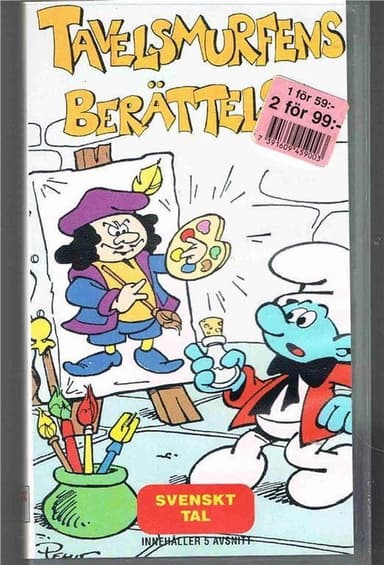Smurfarna - Tavelsmurfens berättelse poster