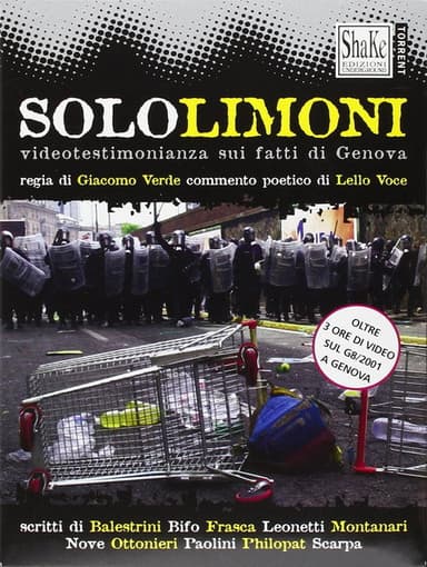 Solo limoni poster
