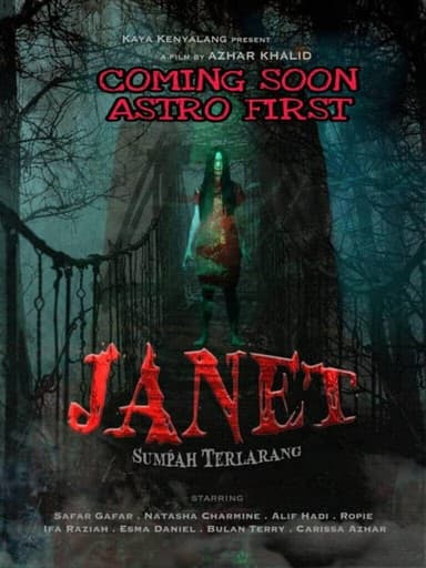 Janet: Sumpah Terlarang poster
