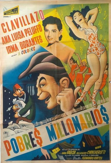 Pobres millonarios poster