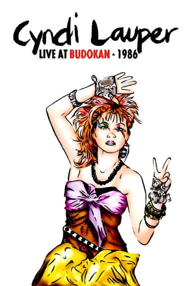 Cyndi Lauper in Budokan poster