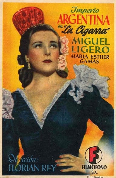 La cigarra poster