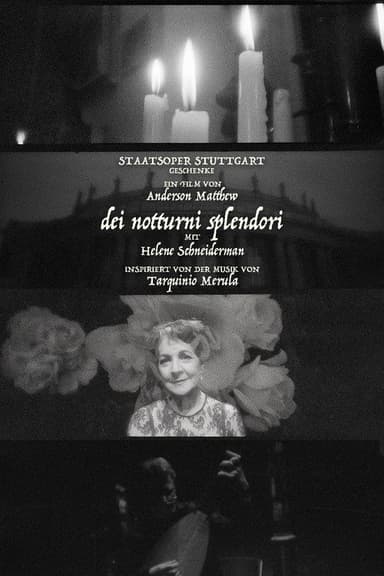 dei notturni splendori poster