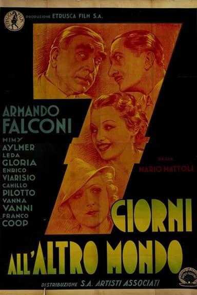 Sette giorni all'altro mondo poster