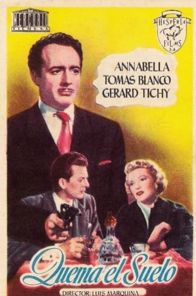 Quema el suelo poster
