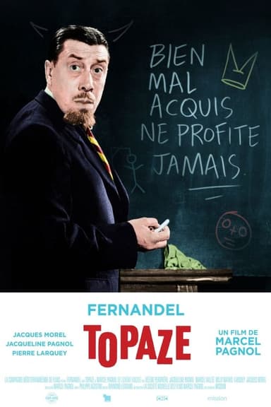 Topaze poster