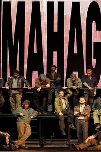 Rise and Fall of the City of Mahagonny poster
