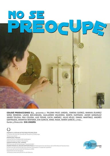 No se preocupe poster