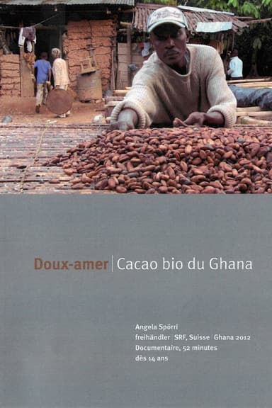 Doux-amer : cacao bio du Ghana poster