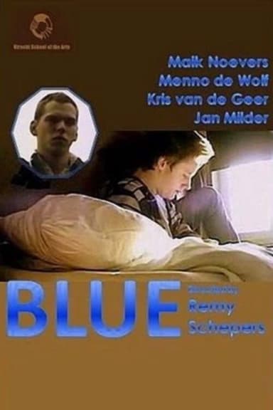 Blue poster