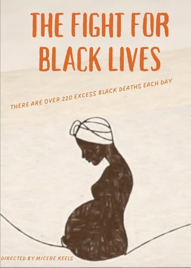 The Fight for Black Lives poster