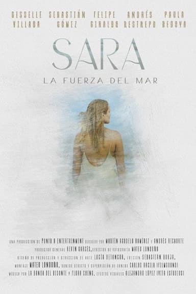 Sara, the force of the sea poster